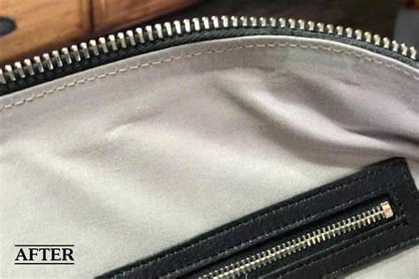 gucci purse lining repair
